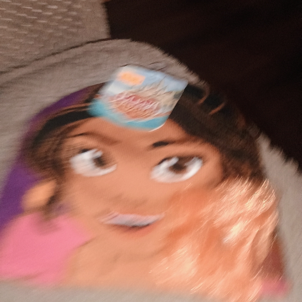 Elena of Avalor Beanie with Orange Flower - Picture 3 of 5